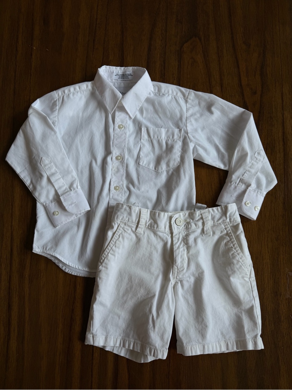 Button down short and shorts bundle 5 years